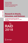 Buchcover Research in Attacks, Intrusions, and Defenses