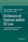 Buchcover Dictionary of Statuses within EU Law