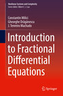 Buchcover Introduction to Fractional Differential Equations