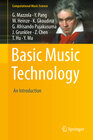 Buchcover Basic Music Technology