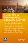 Buchcover Recent Research on Engineering Geology and Geological Engineering