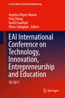 Buchcover EAI International Conference on Technology, Innovation, Entrepreneurship and Education