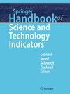 Buchcover Springer Handbook of Science and Technology Indicators