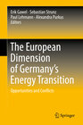 Buchcover The European Dimension of Germany’s Energy Transition