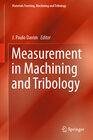 Buchcover Measurement in Machining and Tribology