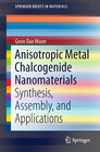 Buchcover Anisotropic Metal Chalcogenide Nanomaterials