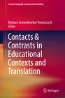 Buchcover Contacts and Contrasts in Educational Contexts and Translation