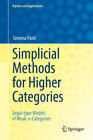 Buchcover Simplicial Methods for Higher Categories