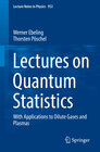 Buchcover Lectures on Quantum Statistics