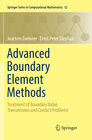 Buchcover Advanced Boundary Element Methods