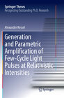Buchcover Generation and Parametric Amplification of Few‐Cycle Light Pulses at Relativistic Intensities