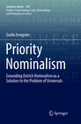Buchcover Priority Nominalism
