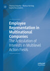 Buchcover Employee Representation in Multinational Companies