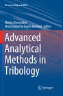 Buchcover Advanced Analytical Methods in Tribology