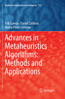 Buchcover Advances in Metaheuristics Algorithms: Methods and Applications