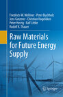 Buchcover Raw Materials for Future Energy Supply