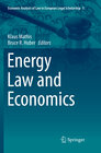 Buchcover Energy Law and Economics