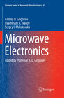 Buchcover Microwave Electronics