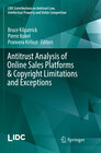 Buchcover Antitrust Analysis of Online Sales Platforms & Copyright Limitations and Exceptions