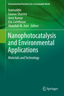 Buchcover Nanophotocatalysis and Environmental Applications