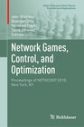 Buchcover Network Games, Control, and Optimization