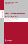 Buchcover Finite Difference Methods. Theory and Applications