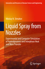 Buchcover Liquid Spray from Nozzles