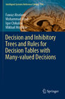 Buchcover Decision and Inhibitory Trees and Rules for Decision Tables with Many-valued Decisions