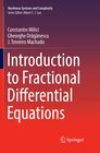 Buchcover Introduction to Fractional Differential Equations