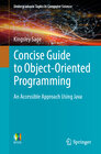 Buchcover Concise Guide to Object-Oriented Programming