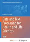 Buchcover Data and Text Processing for Health and Life Sciences