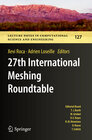 Buchcover 27th International Meshing Roundtable