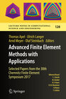 Buchcover Advanced Finite Element Methods with Applications