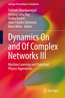 Buchcover Dynamics On and Of Complex Networks III