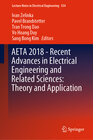 Buchcover AETA 2018 - Recent Advances in Electrical Engineering and Related Sciences: Theory and Application