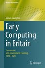Buchcover Early Computing in Britain
