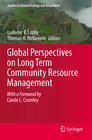 Buchcover Global Perspectives on Long Term Community Resource Management