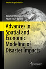 Buchcover Advances in Spatial and Economic Modeling of Disaster Impacts