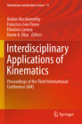 Buchcover Interdisciplinary Applications of Kinematics