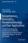 Buchcover Nanophotonics, Nanooptics, Nanobiotechnology, and Their Applications