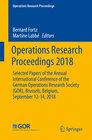 Buchcover Operations Research Proceedings 2018