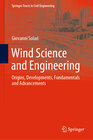 Buchcover Wind Science and Engineering