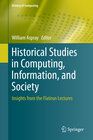 Buchcover Historical Studies in Computing, Information, and Society