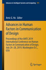 Buchcover Advances in Human Factors in Communication of Design