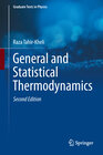 Buchcover General and Statistical Thermodynamics