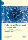 Buchcover Performance Management at Universities