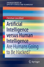 Buchcover Artificial Intelligence versus Human Intelligence