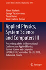 Buchcover Applied Physics, System Science and Computers III