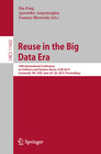 Buchcover Reuse in the Big Data Era