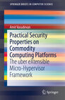 Buchcover Practical Security Properties on Commodity Computing Platforms
